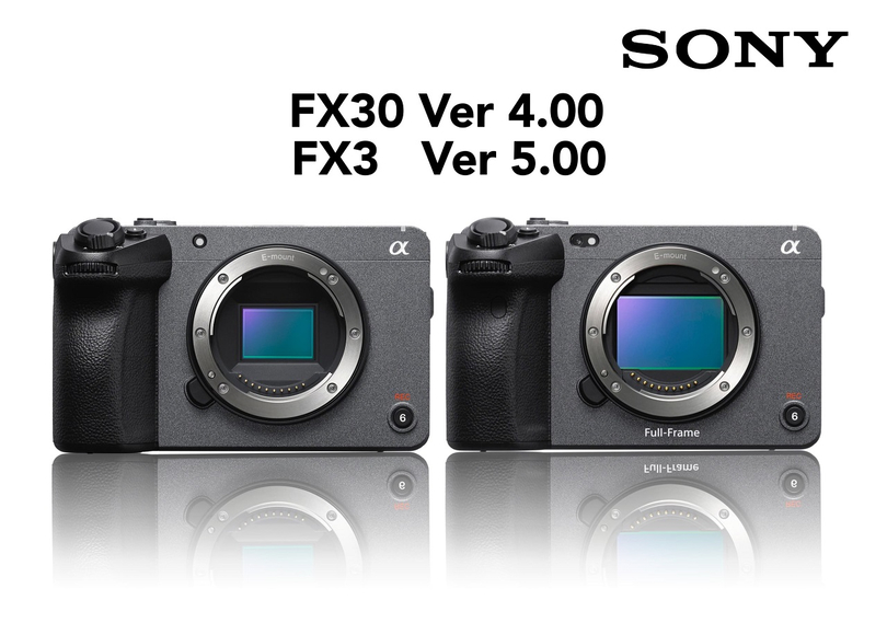 Обновление системного ПО Sony FX30 до версии 4.00 и FX3 до версии 5.00 Обновление системного ПО Sony FX30 до версии 4.00 и FX3 до версии 5.00