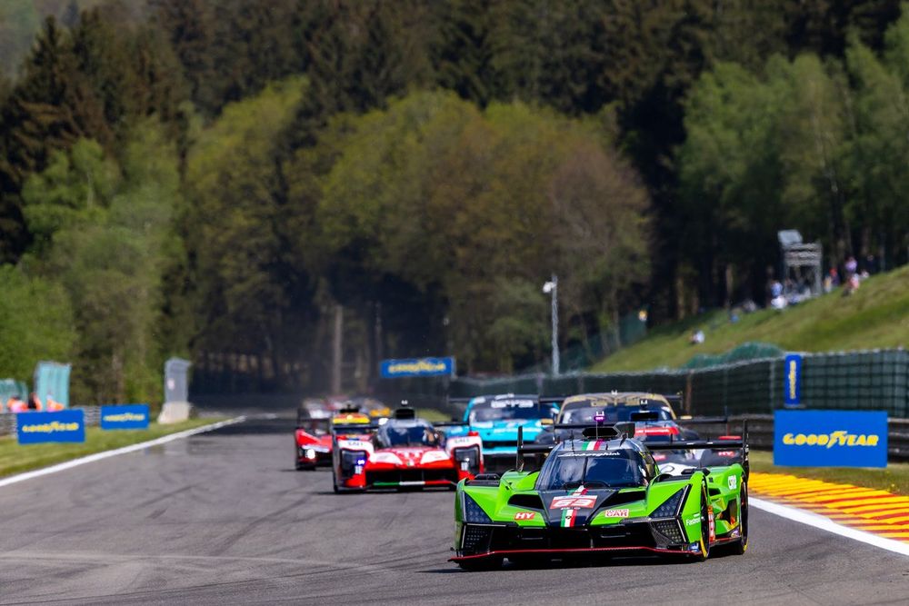 #63 Lamborghini Iron Lynx Lamborghini SC63: Mirko Bortolotti, Andrea Caldarelli, Daniil Kvyat