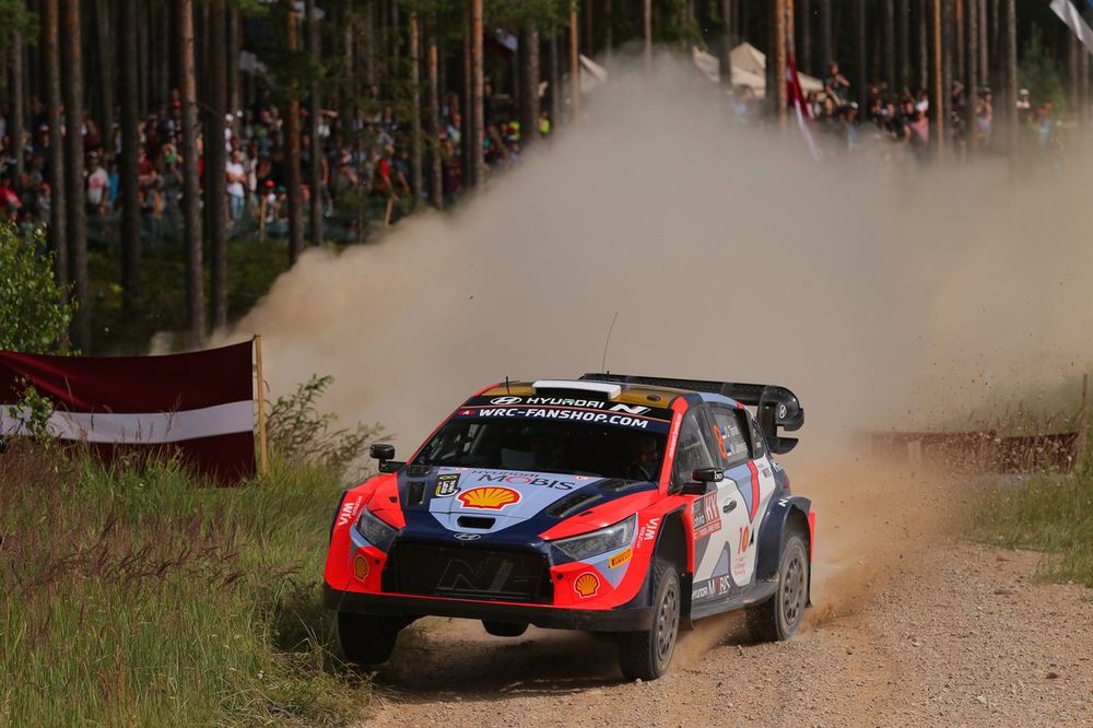 Ott Tänak, Martin Järveoja, Hyundai World Rally Team Hyundai i20 N Rally1