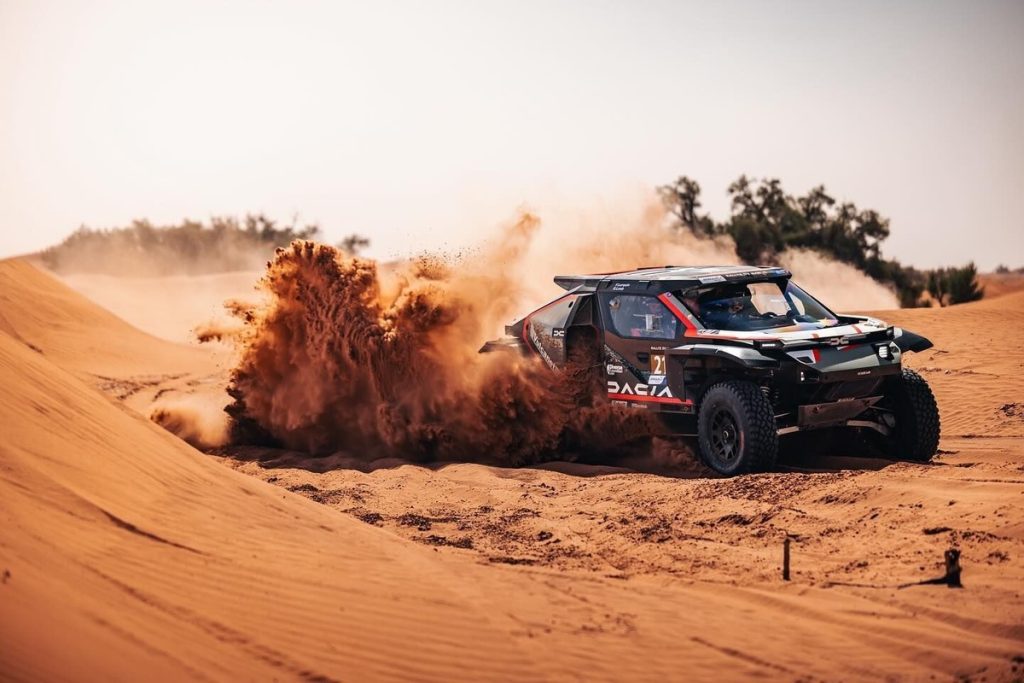 Dacia cools Dakar expectations after debut 1-2 at Rallye du Maroc Dacia cools Dakar expectations after debut 1-2 at Rallye du Maroc