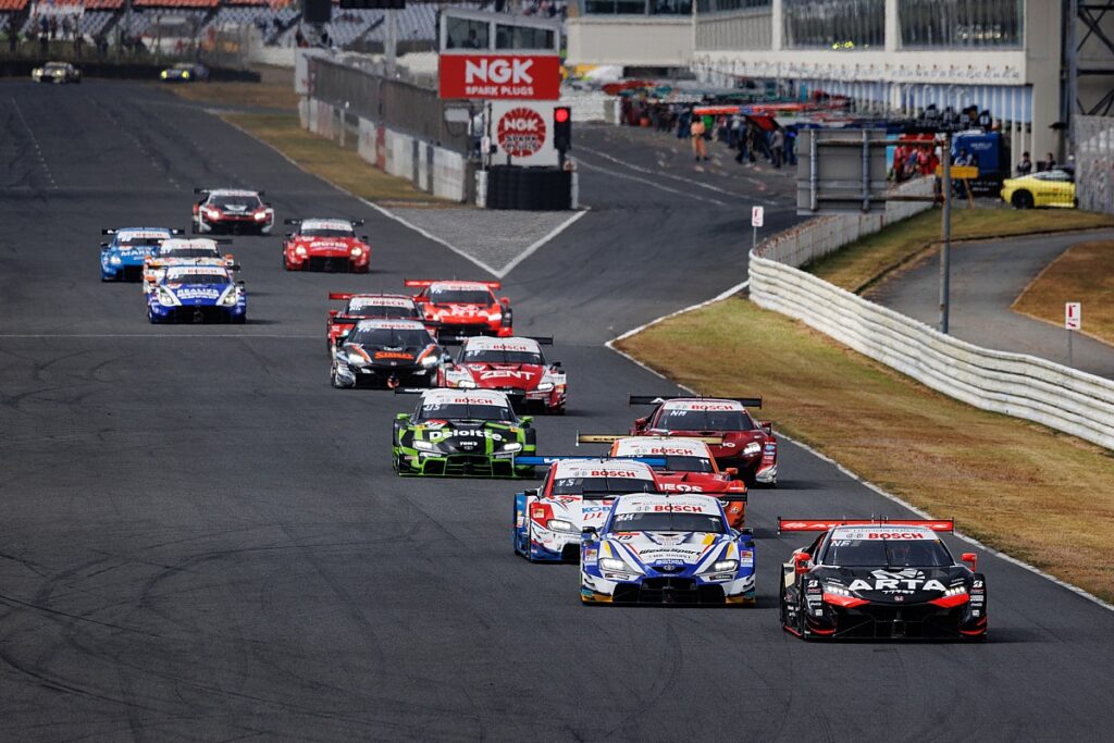Nissan, Honda and Toyota’s GT500 line-ups