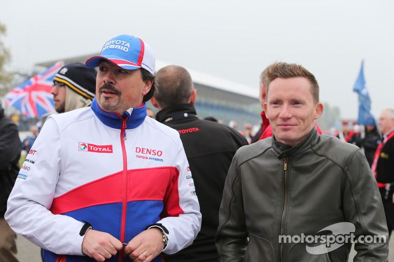 Rob Leupen, Toyota Director Business Operations and Mike Conway