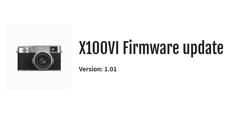 Выпущена первая прошивка для новейшей Fujifilm X100VI. Выпущена первая прошивка для новейшей Fujifilm X100VI.