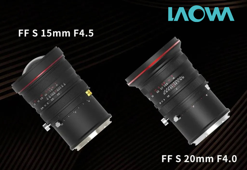 Выпущены LAOWA FF S 15mm F4.5 и FF S 20mm F4.0 для XCD Выпущены LAOWA FF S 15mm F4.5 и FF S 20mm F4.0 для XCD
