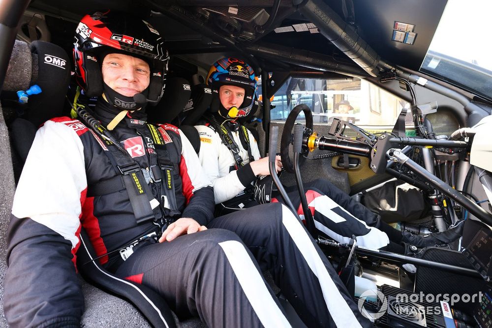 Jari-Matti Latvala, Team principal Toyota Gazoo Racing,  Elfyn Evans, Toyota Gazoo Racing WRT Toyota GR Yaris Rally1