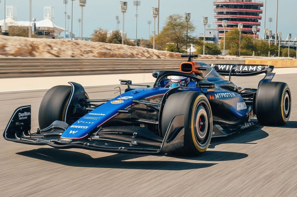 The F1 design clues from Williams’ maiden test