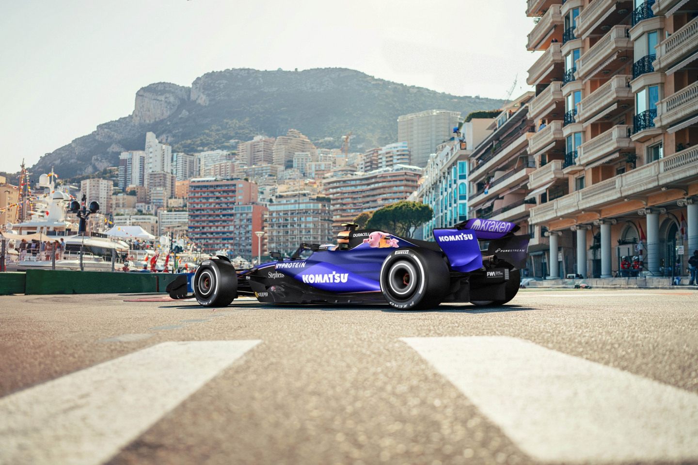 Ливрея Williams для Гран При Монако © Williams